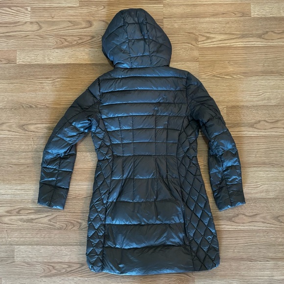 Michael Kors Ultra Lightweight Down Filled Gray Parka Size Small - Picture 2 of 7